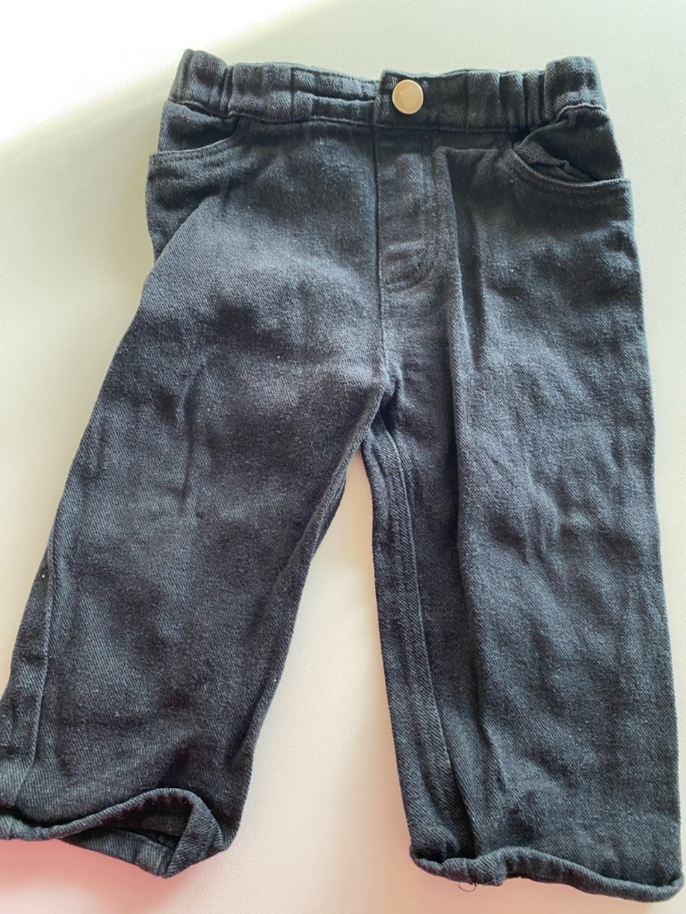 Kids Black Jean Casual Bottoms - Louis & Louise French brand